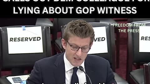 Good to See! Republicans are SICK of Democrats Lying!