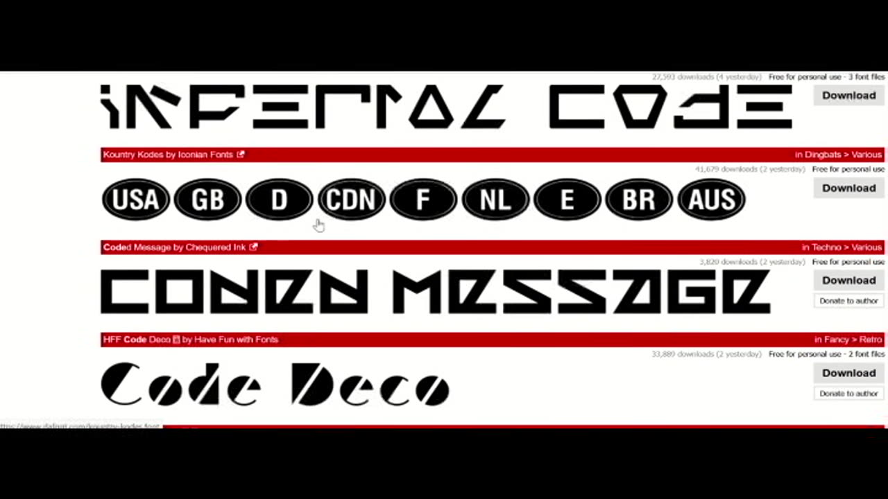 Download Font