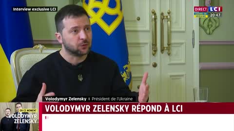 Q03/29 Zelensky interviewed by Rochebin 16/12/2022