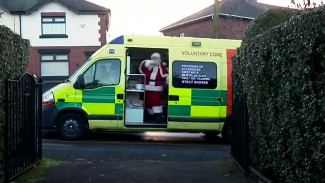 How Santa Saved a Man During a Christmas Lunch