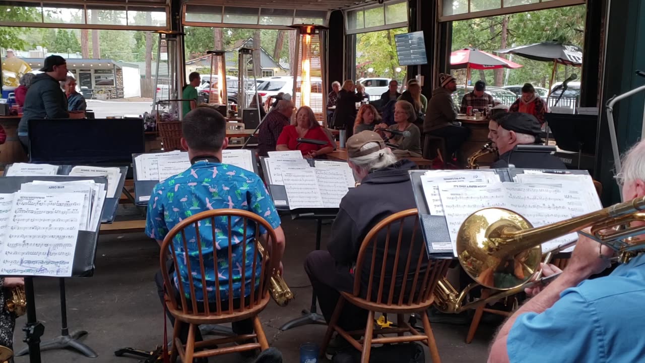 C.J.A.S. Big Band @ The Rock In Twain Harte (9-29-2023 Highlights)