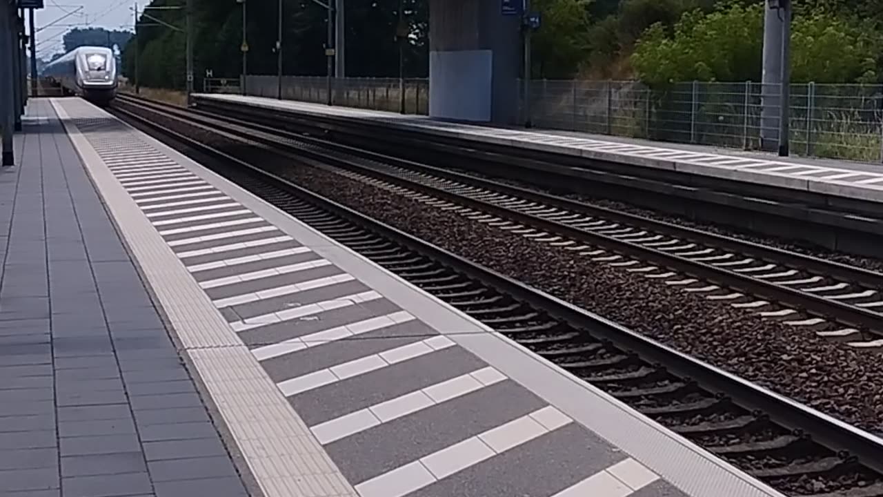 Hight speed train in Germany