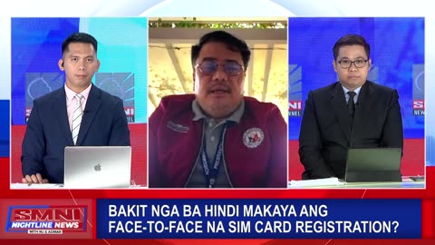 Bakit nga ba hindi makaya ang face-to-face na SIM card registration?