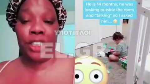 Όταν η μαμά ρωτάει το μωρό σε ποιον μιλάει, εκείνο απαντάει ''Στον Θεό''