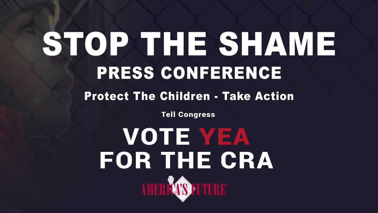 America’s Future “Stop The Shame” Press Conference July 9, 2024