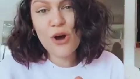 Jessie-J Covering H erself