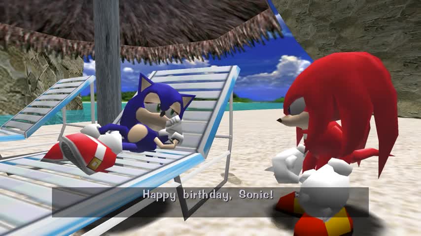 Happy birthday, Sonic