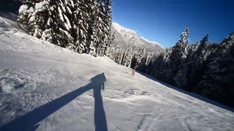 Nuova pista Orso Bruno - Panciana - discesa fino a Marilleva 1400