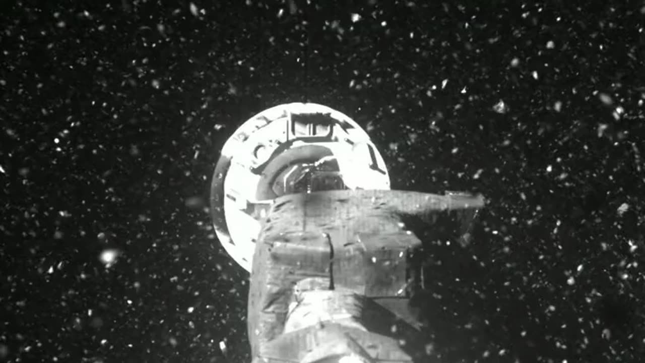 OSIRIS-REx Aftermath of Sample Collection at Asteroid Bennu_ SamCam View