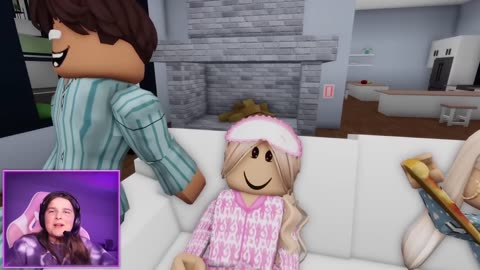 I went to a creepy sleepover brookhaven roleplay