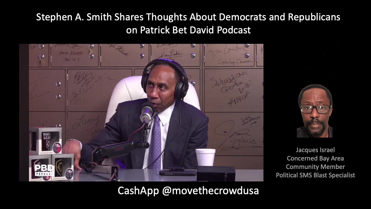 Stephen A. Smith Shares His Opinions on How Blacks View Democrats and Republicans