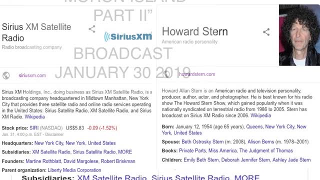 HOWARD STERN -SEND UNVAXXED TO MORON ISLAND - PART 2 - JAN 30 2019