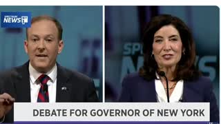 Watch The Moment Dem Kathy Hochul Lost The NY Governor Debate To Republican Lee Zeldin