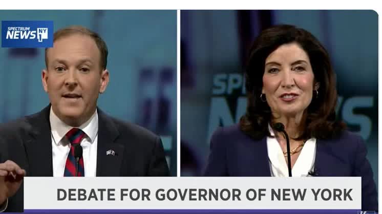 Watch The Moment Dem Kathy Hochul Lost The NY Governor Debate To Republican Lee Zeldin