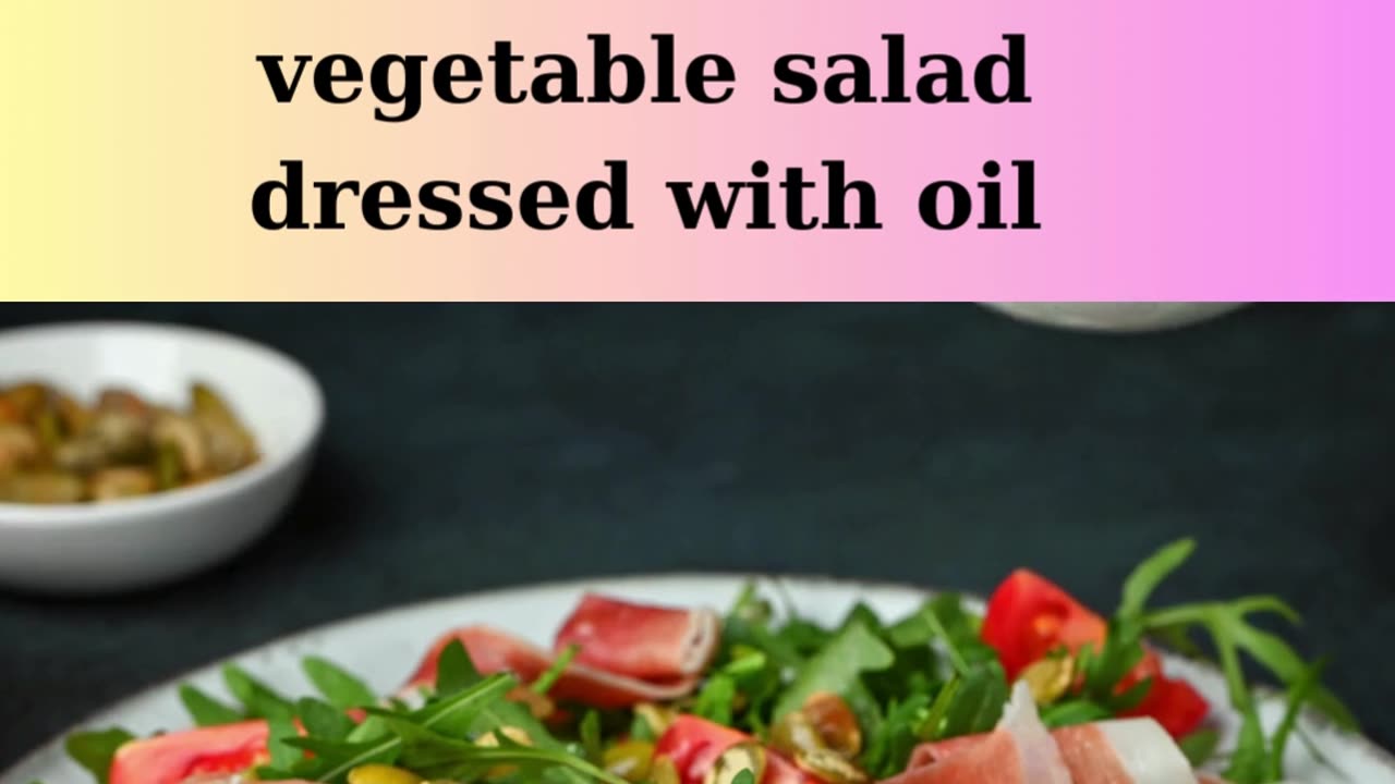 Don't Eat This Salad Without Vegetable Oil