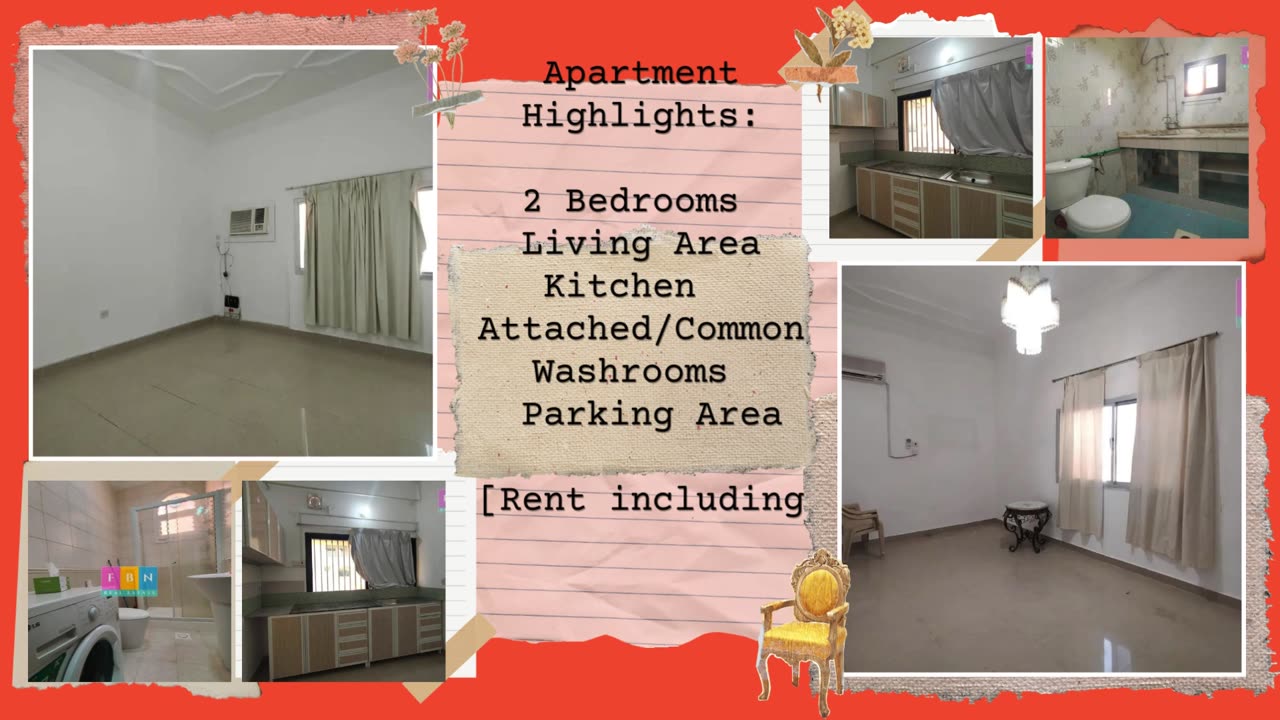 Pet Friendly 2 BHK Apartment.