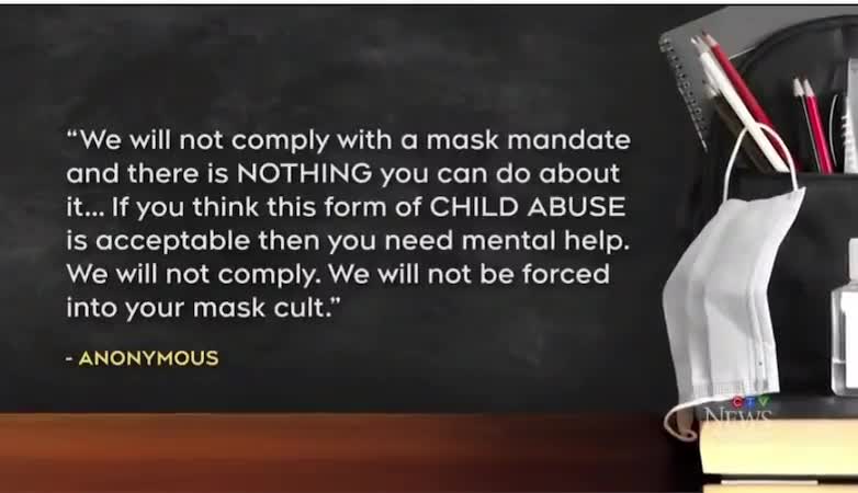 Parents fighting back against mask mandates