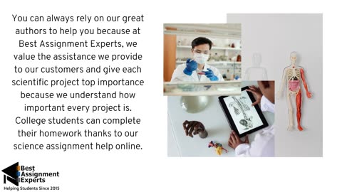 online assistance with science assignments