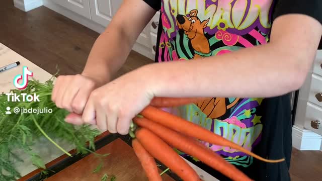 Kale Salad w/ carrot top pesto