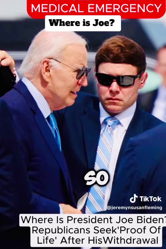 Joe Biden - is he Dead?