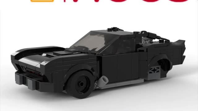 Lego MOC The Batman - Batmobile 2022