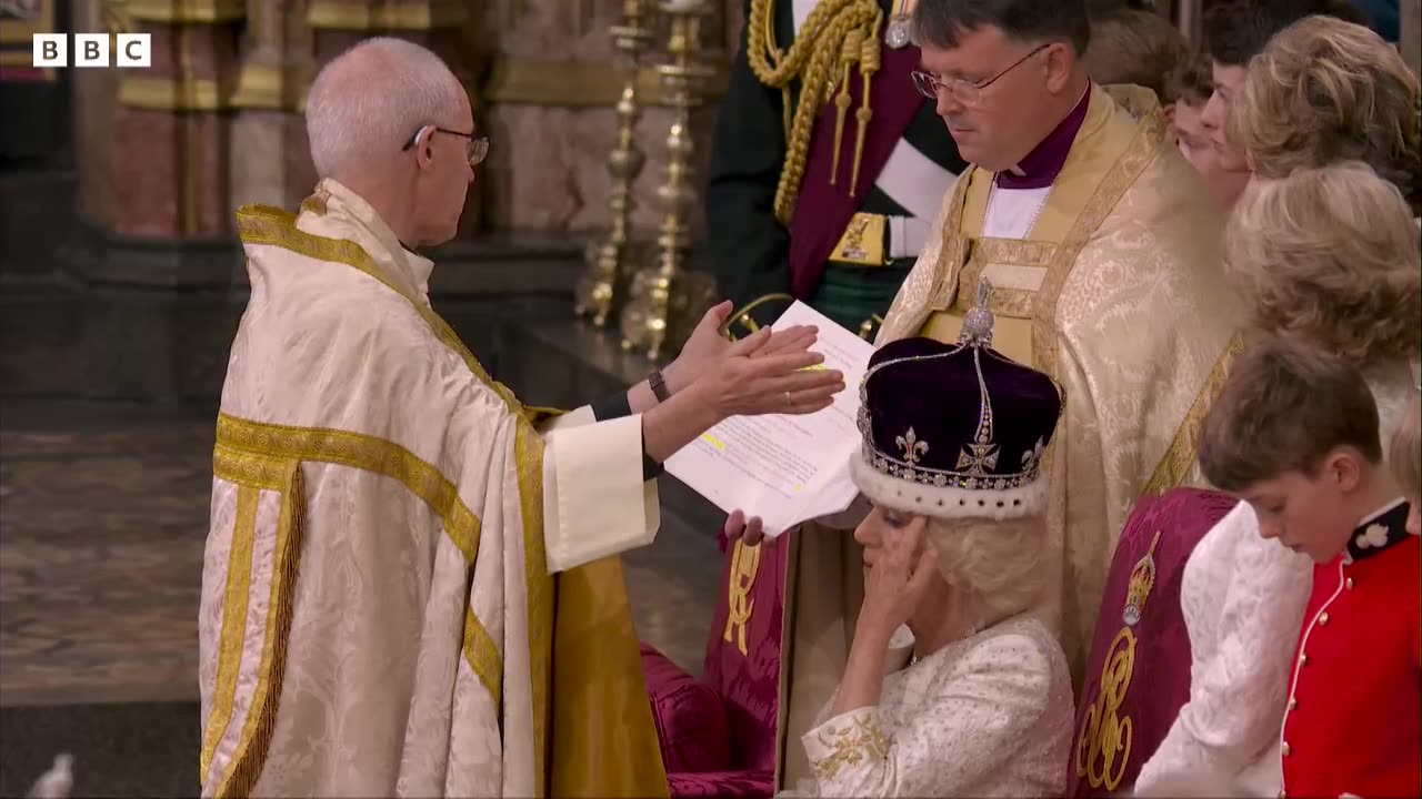 Camila es coronada como reina del Reino Unido