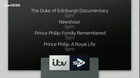 ITV/STV - Change to programming, & Prince Philip: A Royal Life Promo