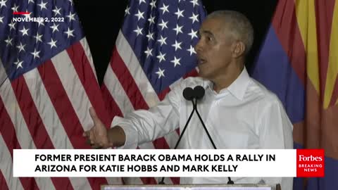 Barack Obama: 'Kari Lake Actually Interviewed Me Back In 2016...'