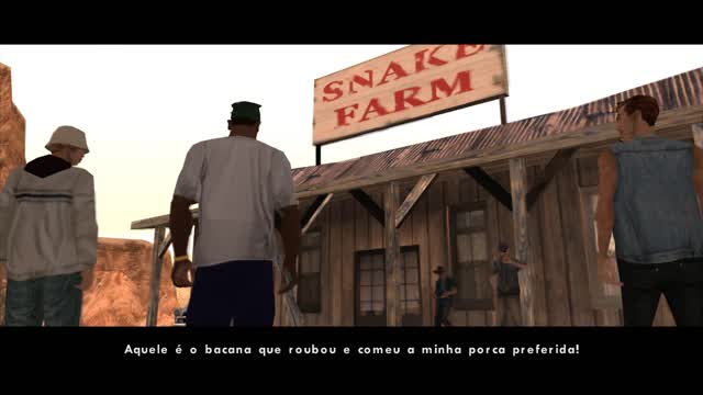 GTA San Andreas, a Porca a Irmã, e a Piriquita !