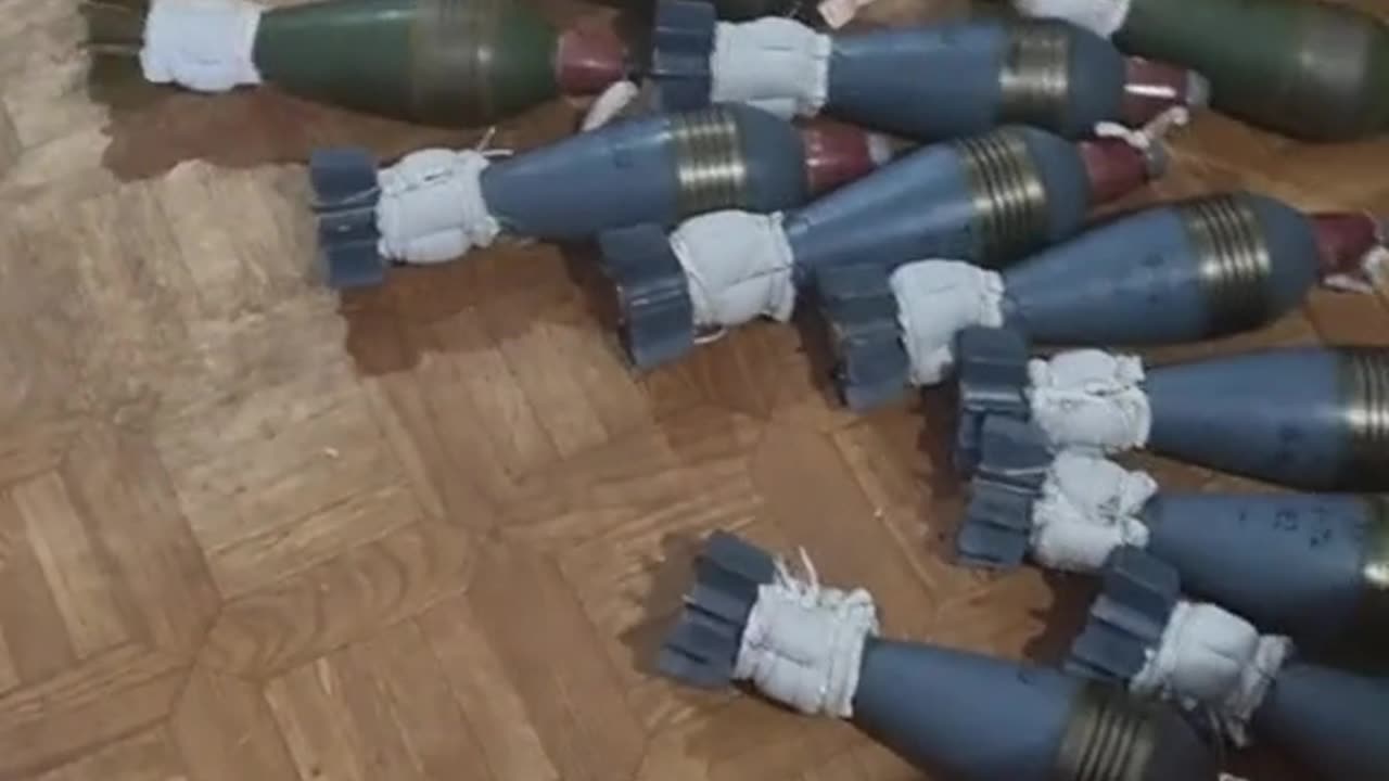 Ukrainian Mortar Crew Receives Daily Allotment of Shells