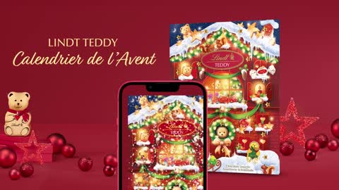 Lindt TEDDY Calendrier de l'Avent 2022 (FR - 20s)