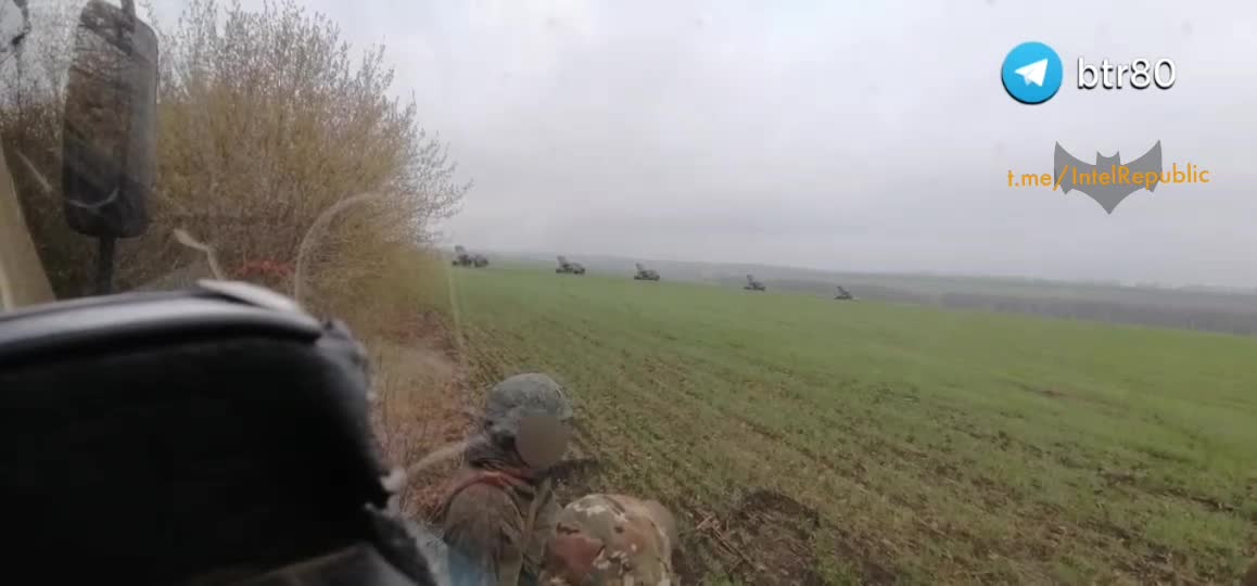 Russian soldiers order a salvo of HELLFIRE of “Grad” (“Hail”) multiple launch rockets