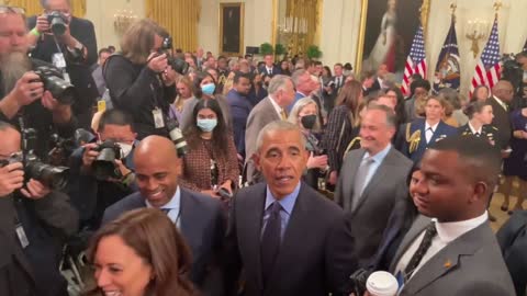 Obama: "We got a story to tell, just got to tell it."