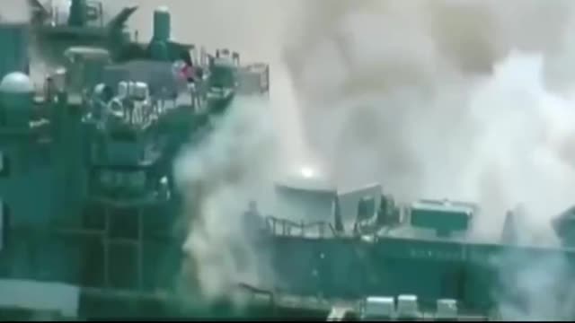 The American recruits were found not guilty of burning the "quasi-aircraft carrier"