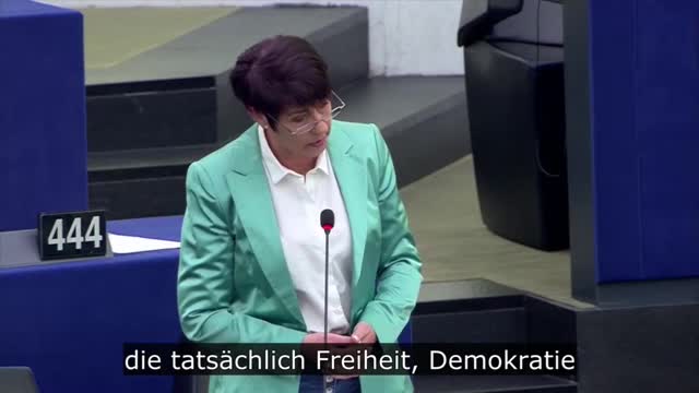 MEP Christine Anderson - Frank With the EU & their WEF cronies