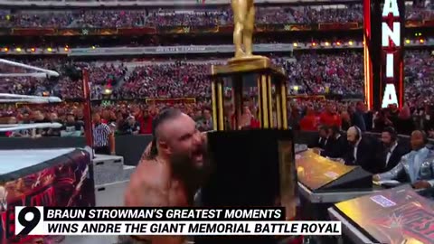 Braun Strowman’s greatest moments: WWE Top 10, Sept. 8, 2022