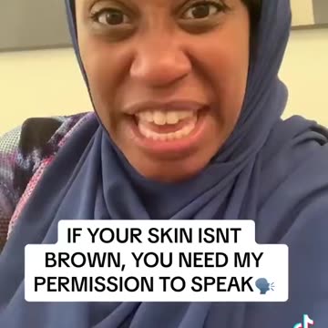 Black Privilege Gone Wild - If Your Skin Isn't Brown, You Need My Permission To Speak - HaloNews