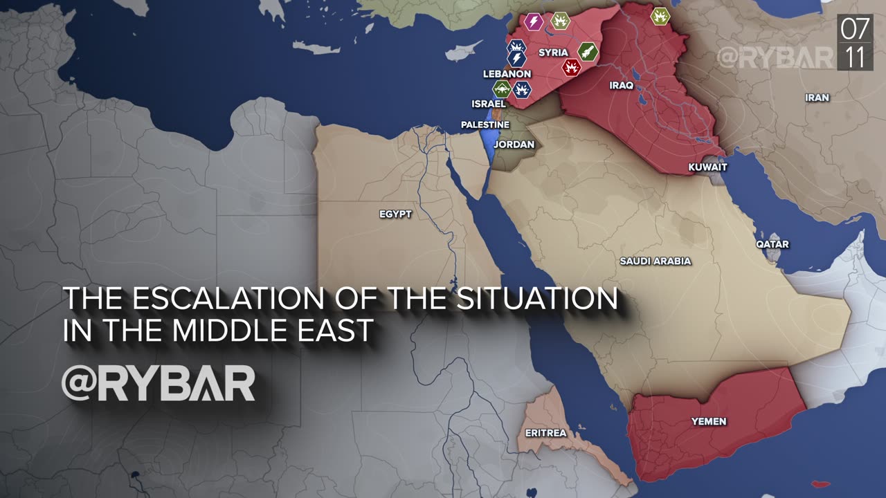 ❗️🌍🎞 Rybar Highlights of the Middle East on Nov.1-7, 2024