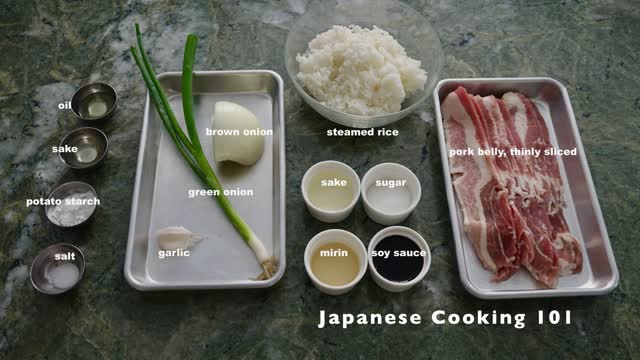 Buta Don Recipe - Japanese Cooking 101