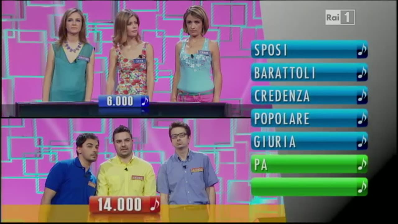 RAIUNO - Reazione A Catena-La Catena Musicale (01/07/2013)