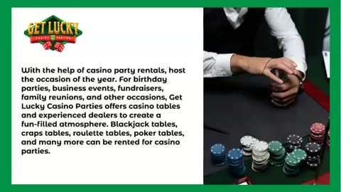 Casino Theme Birthday Party