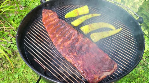 🔥 BBQ RIBS AND HOT PEPPERS 🌶