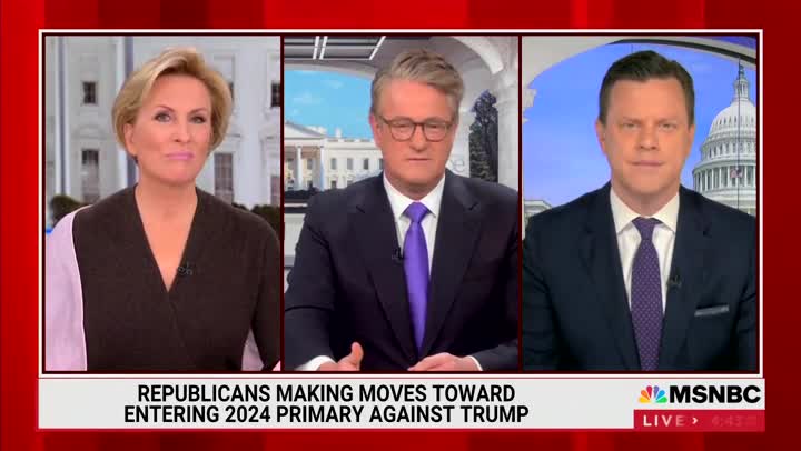 Scarborough Says DeSantis 'Does Not Want To Cross' Trump In 2024 Primary