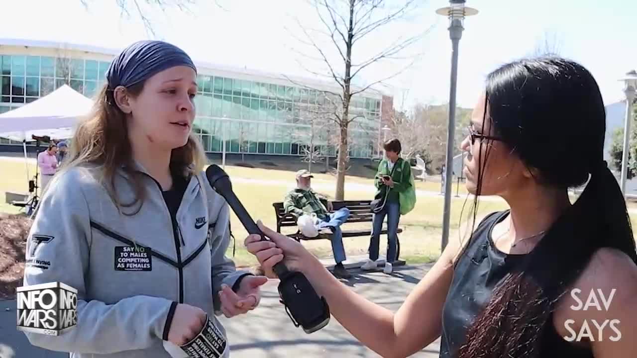 Watch the Censored Interview of NCAA Swimmer Bullied by Trans Athlete