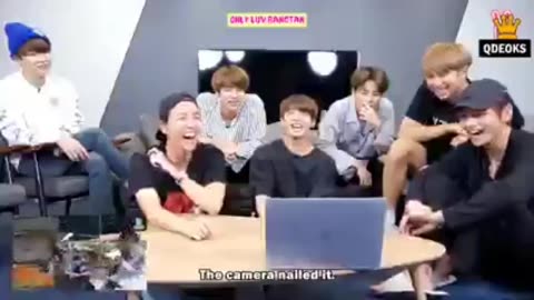 BTS reaction to themselves