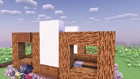 Minecraft Medieval Starter House🏠 #minecraft