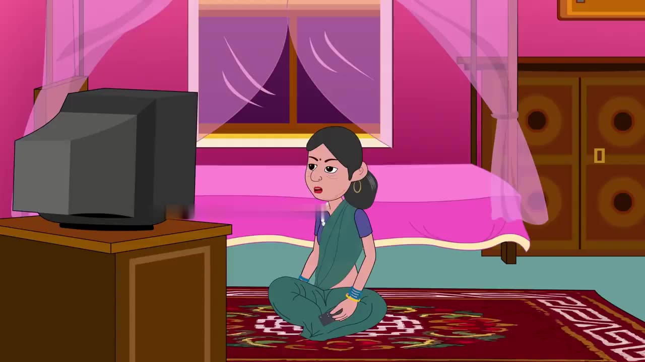 टीवी देख पागल हुई सास Kahani Hindi Kahaniya Bedtime Moral Stories Hindi Fairy Tales Funny