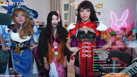 Emiru Bonnie and Hachubby Wear 10k worth of cosplays