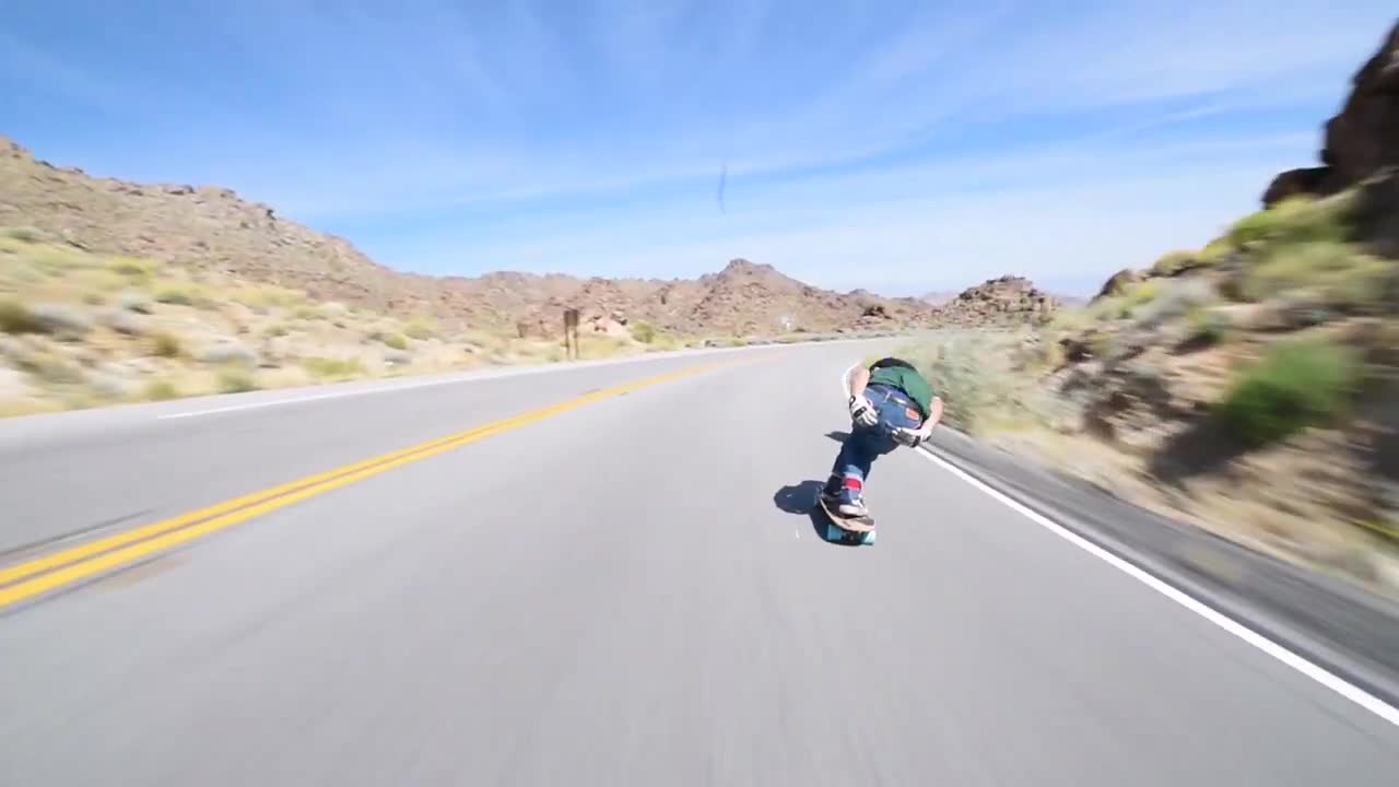 Raw Run - Ambulances (60mph+ Downhill Skateboarding)-8