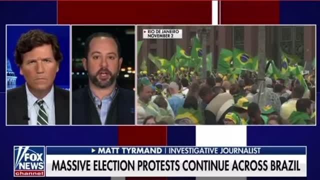 Matthew Tyrmand: Massive election protests continue across Brazil